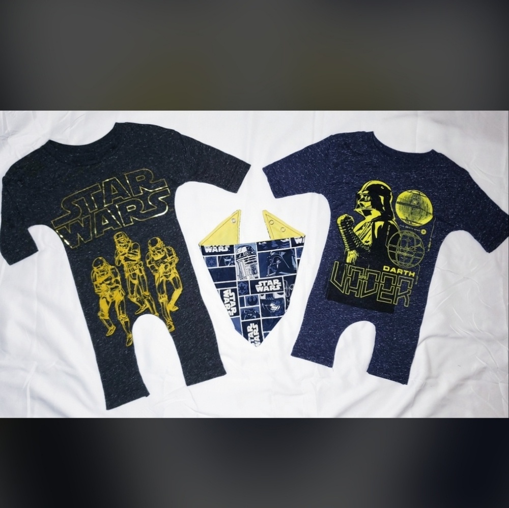 💥SOLD💥Star Wars Romper and Bib Bundle